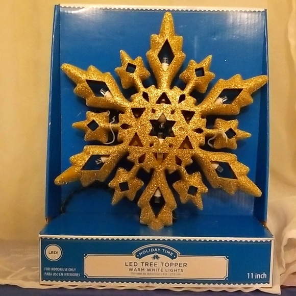 Holiday Time Holiday Holiday Time Led Tree Topper 1 Inches Poshmark